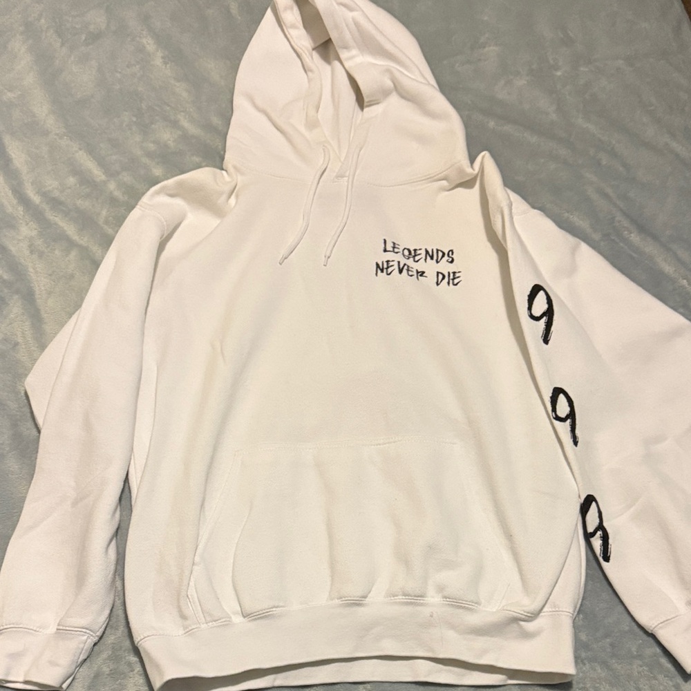 White Juice Wrld 999 Hoodie
